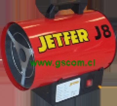 Generador de Aire Caliente, Turbo Calefactor Industrial, J 8