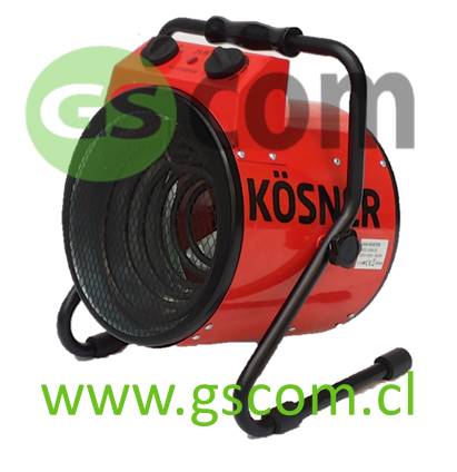 Turbo-calefactor Electrico Kósner ksn-3e 3 KW Monofásico gscom